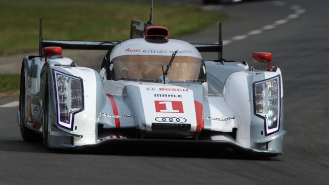 Prima fila tutti Audi: pole alla R18 e-tron #1