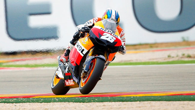 Dani Pedrosa si riscatta dominando ad Aragon