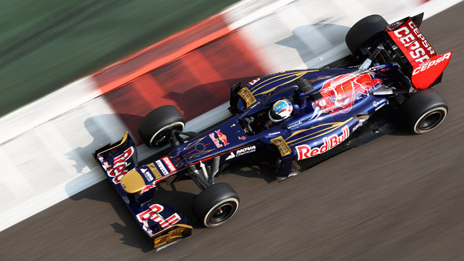 La Toro Rosso ha raccolto dati per la vettura 2013