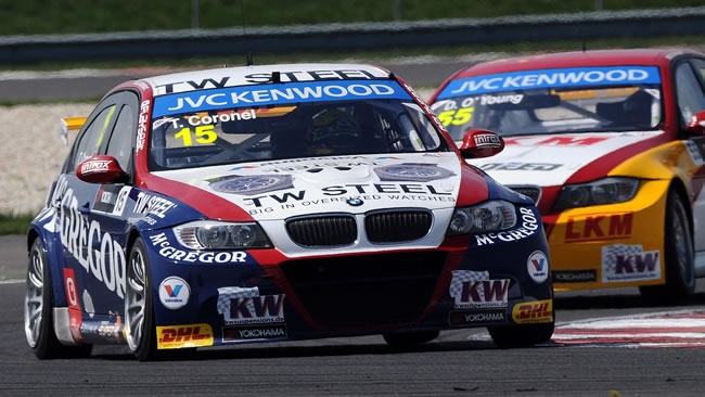 Slovacchia, Gara2: Vince Coronel, Tarquini terzo