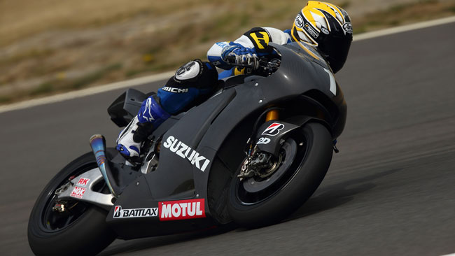 Quante evoluzioni sulla nuova Suzuki MotoGp!