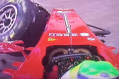 Massa ha sbattuto con il cambio in sesta marcia!