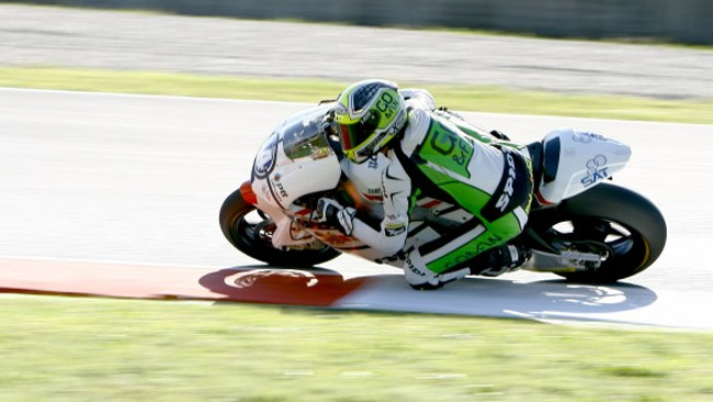 Lorenzo Baldassarri ha provato la Moto2 al Mugello