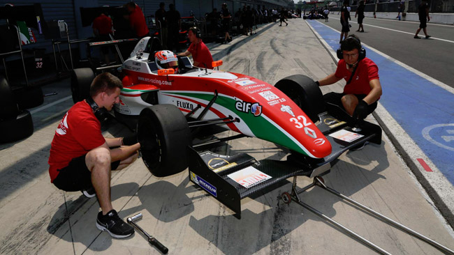 Miglior tempo di Ghiotto nelle libere di Monza