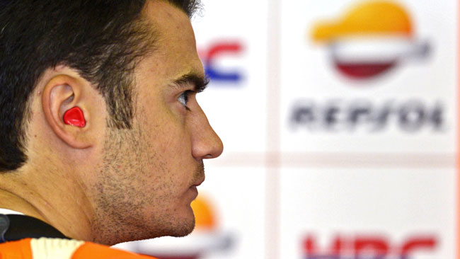 Pedrosa ha una piccola frattura alla clavicola sinistra