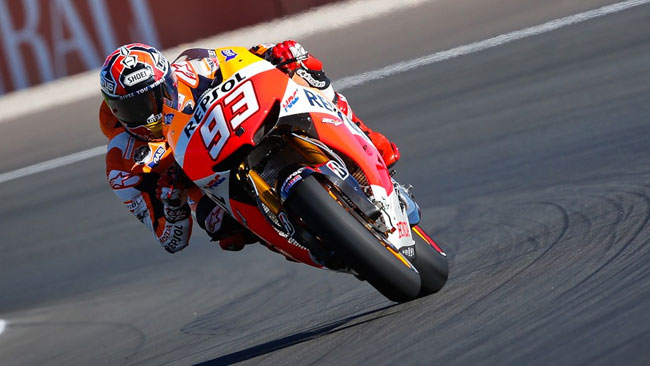 Valencia, Libere 1: Marquez di un soffio su Lorenzo