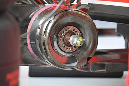 Sulla Ferrari dischi più piccoli in versione 2014