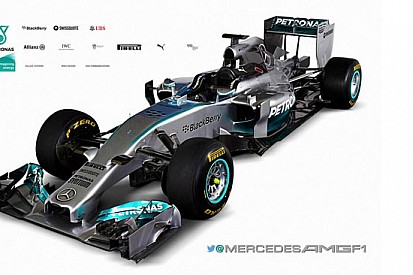 La Mercedes W05 apre la giornata di presentazioni