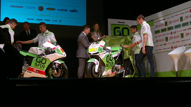 Il Team Gresini 2014 si presenta a San Marino