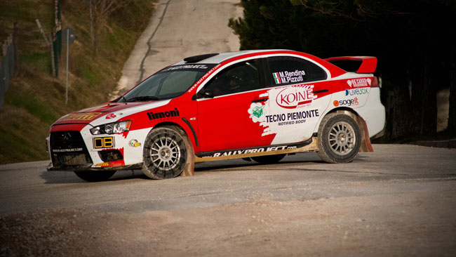 Max Rendina prepara il Rally del Messico a Cingoli