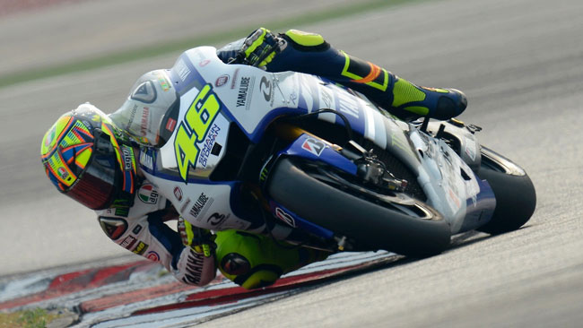 Valentino Rossi lavora per adattarsi alle gomme 2014