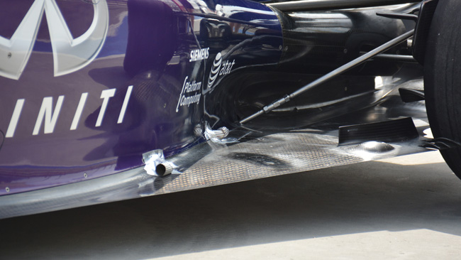 Ecco il tubo di raffreddamento della Red Bull RB10