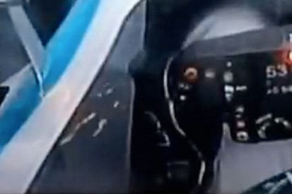 Cos'è quella scintilla nell'abitacolo di Rosberg?