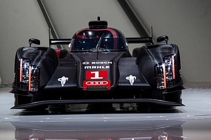 L'Audi presenta la nuova livrea delle R18 a Le Mans
