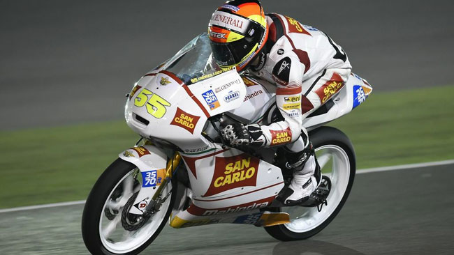 Il San Carlo Team Italia in nona e 11sima fila a Losail