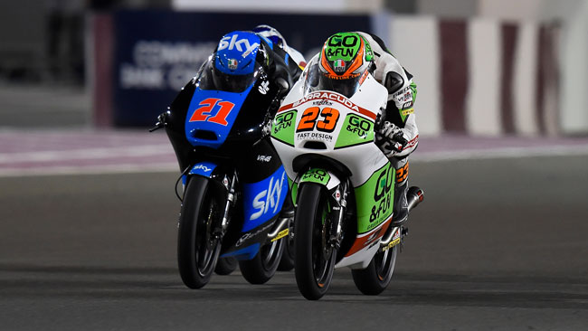 Antonelli miglior italiano con un problema di motore
