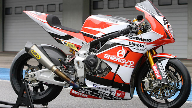 La Bimota debutta ad Aragon, ma non prende punti
