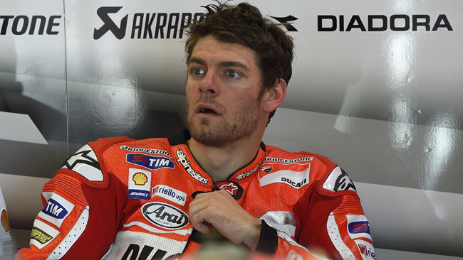 Solo un dito della mano destra lussato per Crutchlow