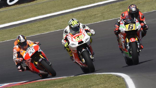 Stefan Bradl contento della sua rimonta in Argentina