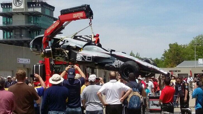 Indy 500, Libere 9: Newgarden ok, Busch sbatte