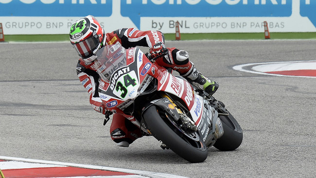 I ducatisti guardano con ottimismo a Donington