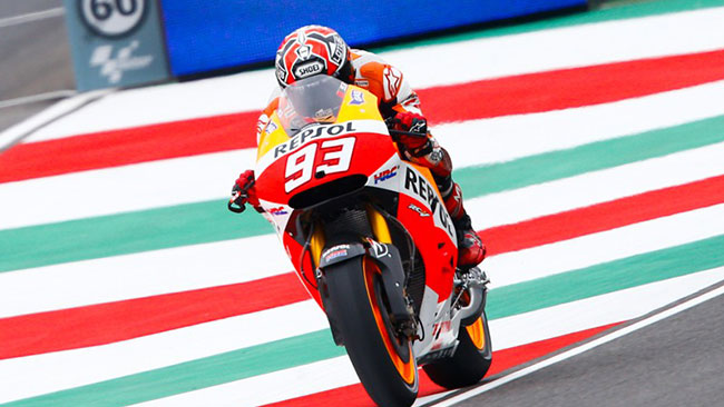 Mugello, Libere 1: subito duello tra Marquez e Rossi