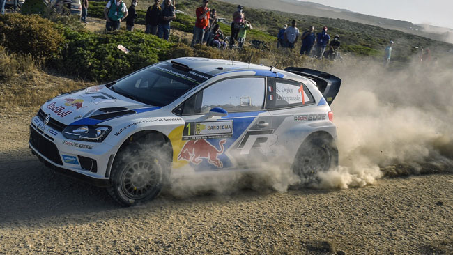 Ogier vince in Sardegna e riallunga su Latvala