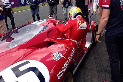 Alonso ha guidato una Ferrari 512 a Le Mans