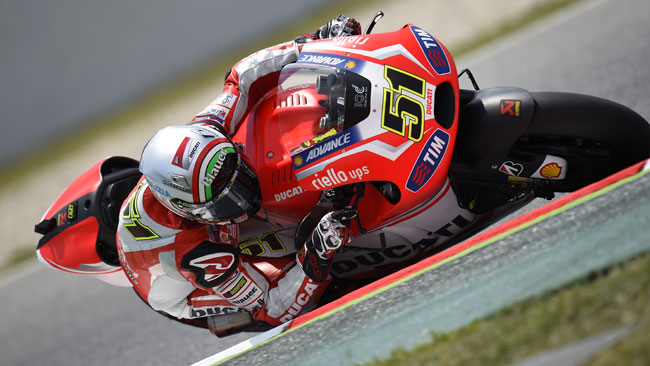 La Ducati lavora su elettronica e set-up nei test