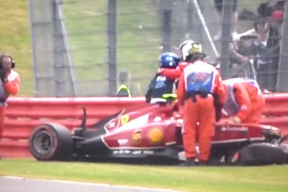 Problemi alla caviglia per Kimi Raikkonen