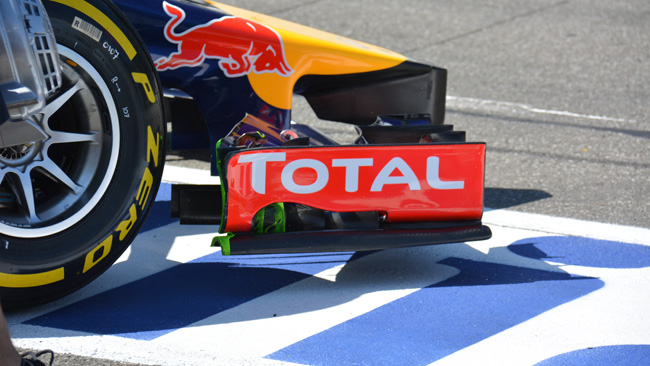 Red Bull: novità nella parte inferiore dell'ala