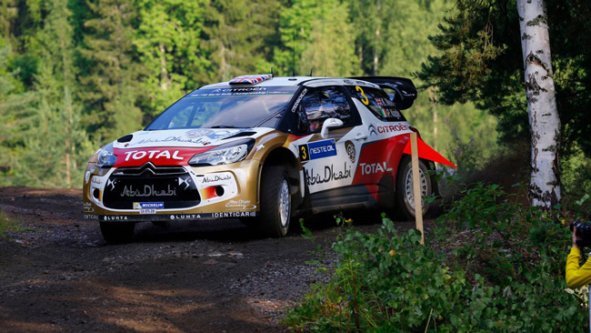 Finlandia, PS7: bella zampata di Kris Meeke