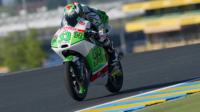 Frattura al calcagno per Bastianini