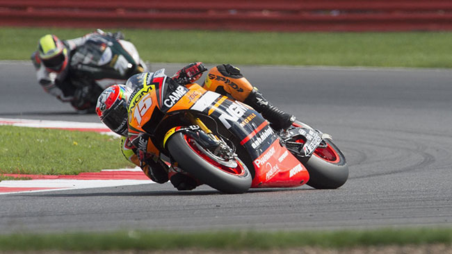 Alex De Angelis raccoglie un punto a Silverstone