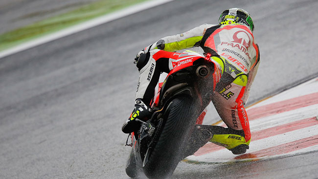 Lo scarso grip di oggi preoccupa Andrea Iannone