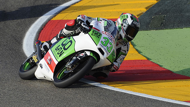 Ottimismo nel Team Gresini in vista della gara