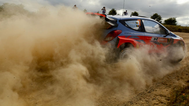 Spagna, Shakedown: Thierry Neuville in evidenza