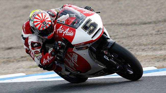 Valencia, Libere 2: Zarco cade, ma tiene la vetta
