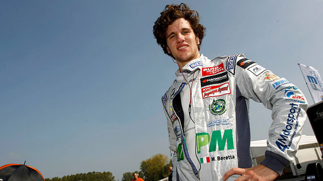 Michele Beretta ai test di Barcellona con Mucke