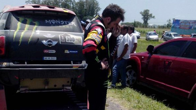 Dakar: subito problemi alla Mini di Nani Roma!