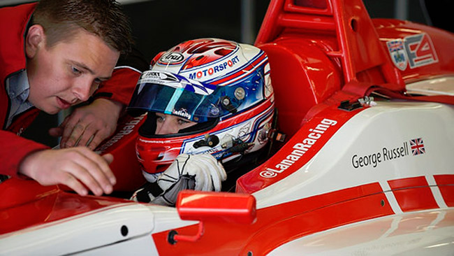 George Russell debutta nel FIA F3 con la Carlin