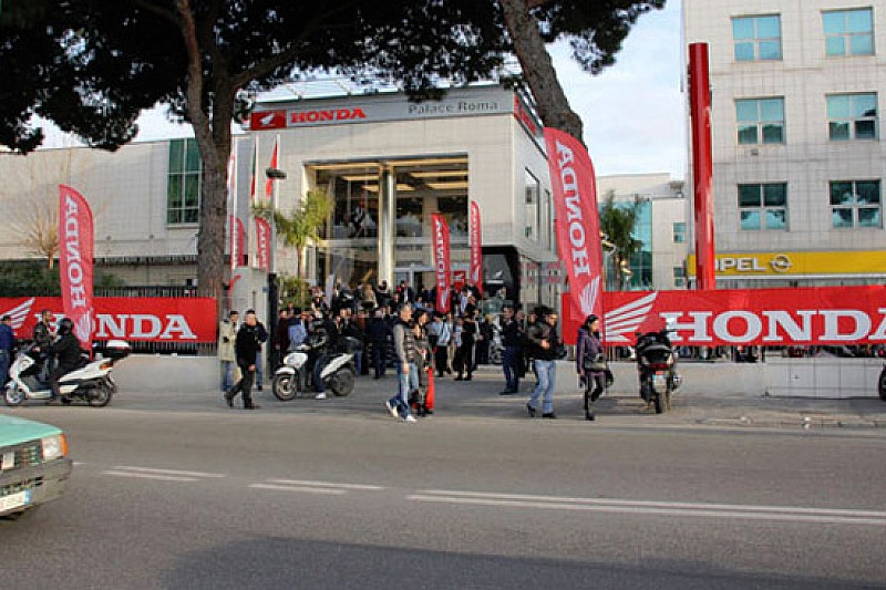 Miller inaugura la nuova sede Honda Palace Roma