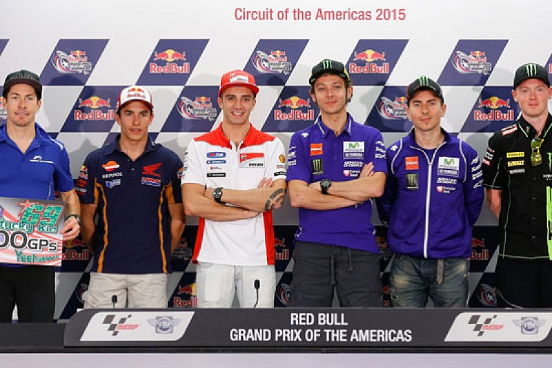 La sfida tra Valentino e Marquez inizia in conferenza