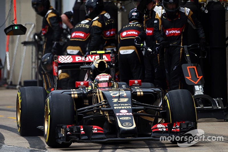 Maldonado marque ses premiers points en 2015
