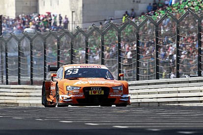 Dieter Gass (Audi) mécontent du comportement des pilotes au Norisring