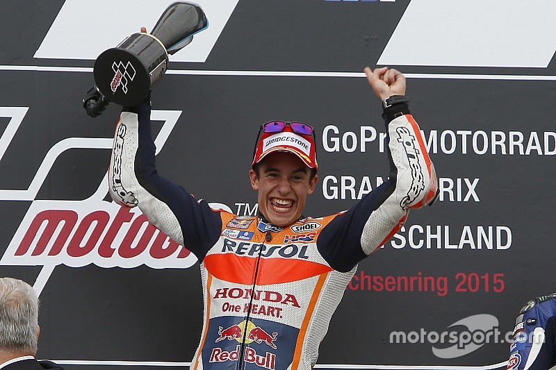 Sexta victoria consecutiva de Márquez en Alemania