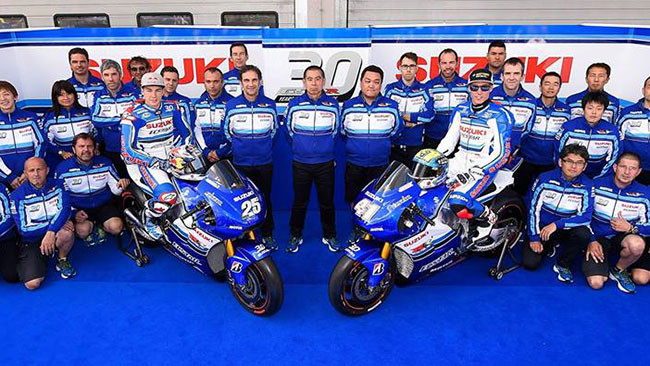Suzuki, presentata la nuova livrea per il Sachsenring