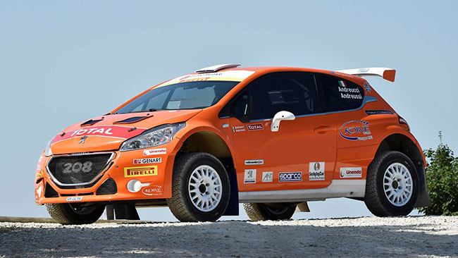Nuova livrea per la Peugeot 208 di Paolo Andreucci