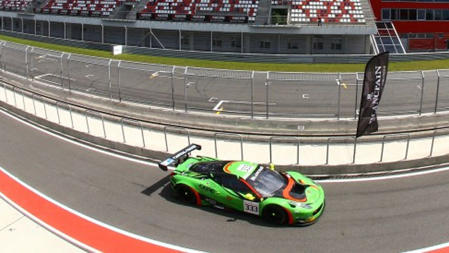La Ferrari del Rinaldi Racing apre il weekend russo