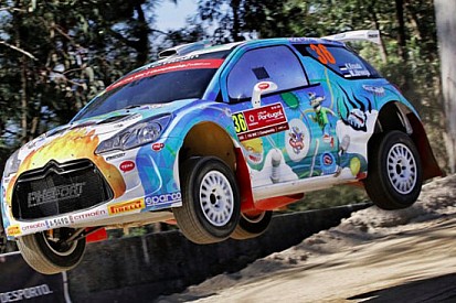 Karl Kruuda in Estonia con una Citroën DS3 R5
